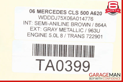 03-11 Mercedes CLS500 E350 E550 Front Right Passenger Side Lower Control Arm