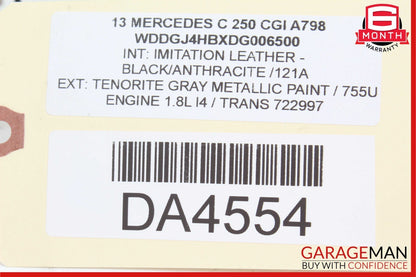 12-14 Mercedes W204 C250 E350 Fuel Gas Pump Level Sensor Sending Unit Assembly