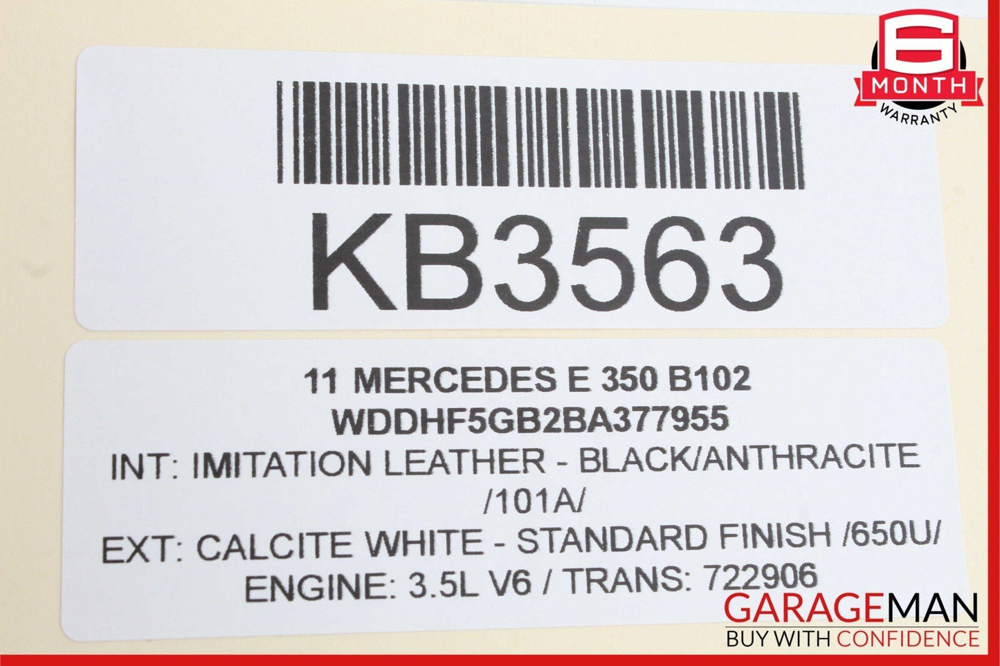 08-14 Mercedes C250 C300 E350 Rear Right Side Door Lock Latch Actuator