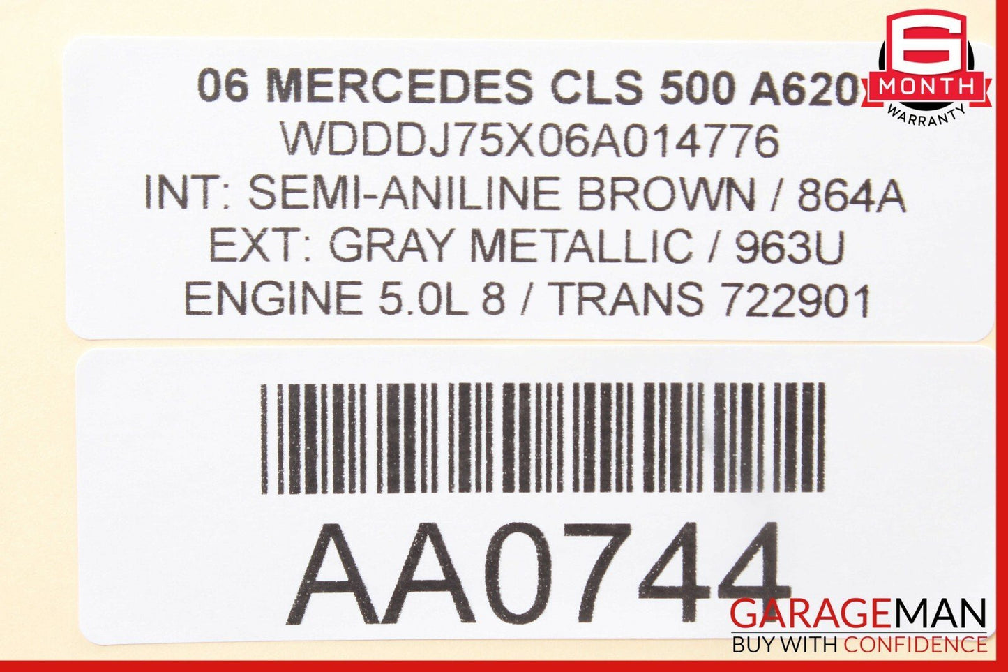 06-09 Mercedes W219 CLS500 Ipod Interface Control Module OEM