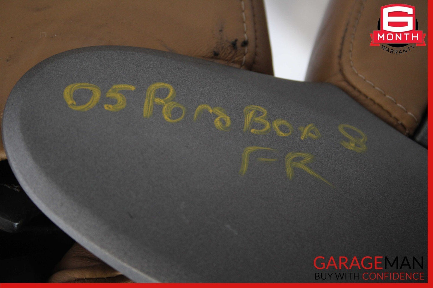 05-08 Porsche Boxster Cayman 987 Front Right Side Complete Seat Cushion Assembly