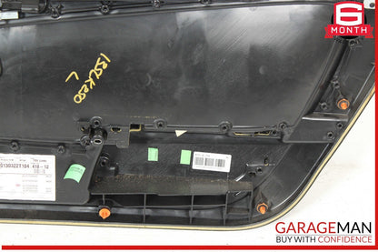 12-16 Mercedes R172 SLK250 Front Left Side Interior Door Panel Assembly Black