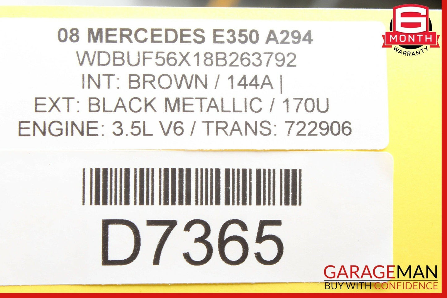 06-09 Mercedes W211 E350 CLS500 Front Right Passenger Seat Control Module OEM
