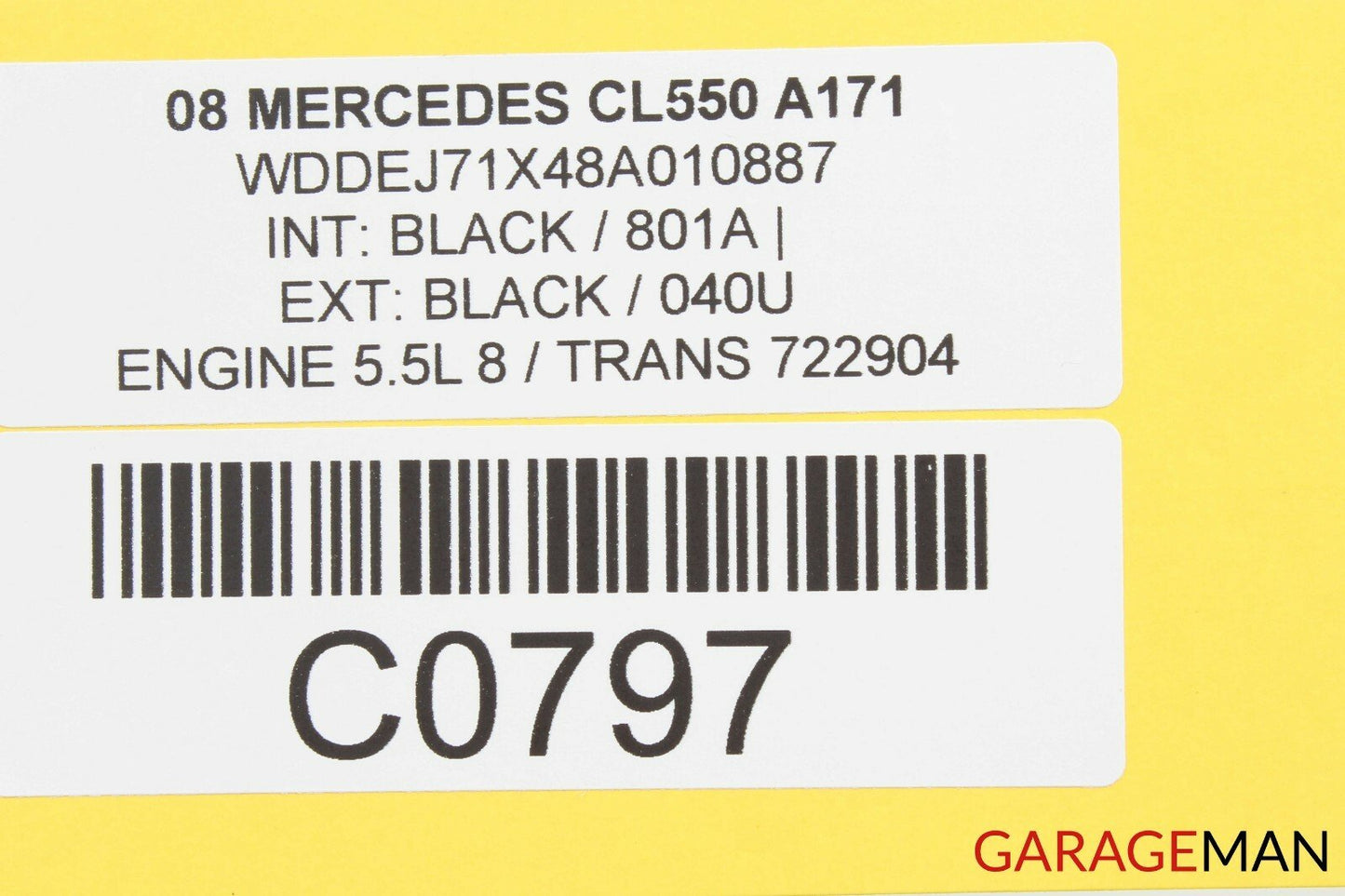 07-13 Mercedes W216 CL550 S550 Front Right Door Lock Latch Actuator Keyless Go