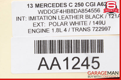 12-14 Mercedes W204 C250 C350 AC A/C Climate Temperature Heater Switch Control