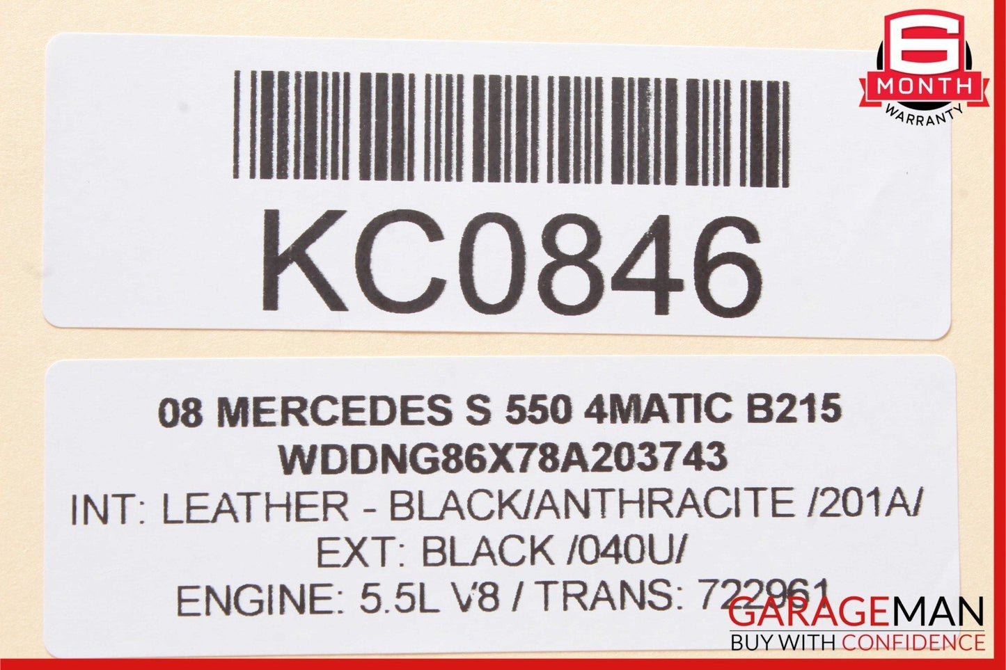 07-13 Mercedes W221 S550 S450 Door Corner Speaker Right Passenger Black OEM