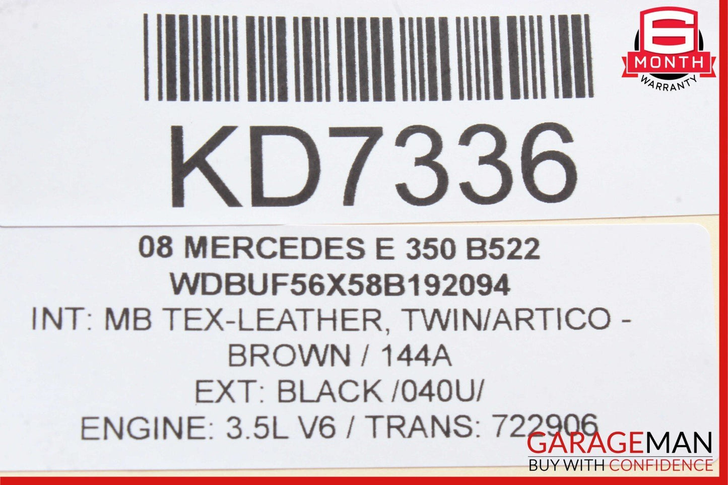 03-09 Mercedes W211 E500 E350 E320 Rear Left Side Door Controller Module Unit