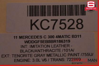 08-17 Mercedes W204 C250 C300 Front Shock Absorber Coil Spring Set of 2 Pc RWD