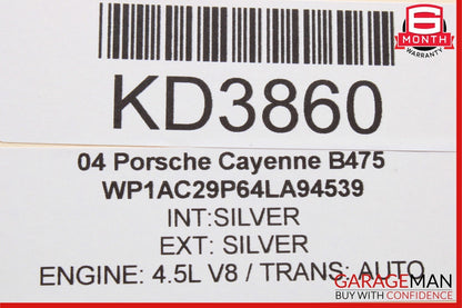 03-10 Porsche Cayenne S 955 957 Rear Right Side Door Window Regulator Motor OEM