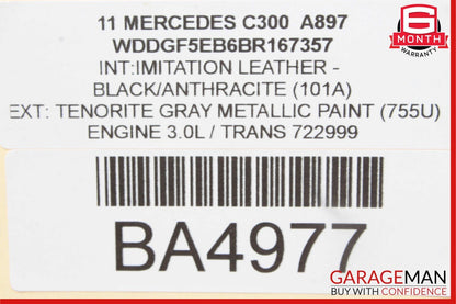 08-17 Mercedes C300 C350 E350 Center Console Ashtray Ash Tray Compartment Silver
