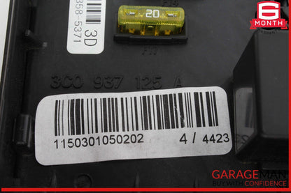 15-18 Audi Q3 Engine Fuse Relay Distribution Box Module Unit 3C0937125A OEM