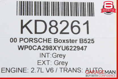 97-04 Porsche Boxster Right Engine Cooling Radiator A/C Air Condenser Assy OEM