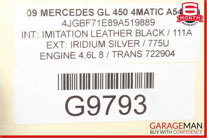 06-12 Mercedes X164 GL450 R350 Front Left Driver Side Seat Switch Trim Cover OEM