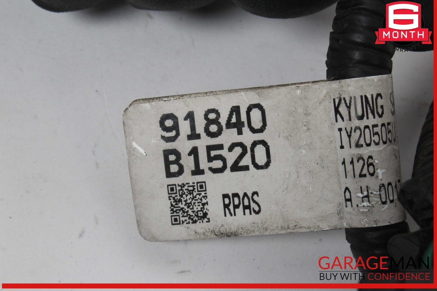 15-16 Hyundai Genesis G80 Rear Bumper Wire Harness w/ PDC Park Sensor OEM