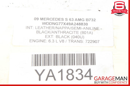 07-13 Mercedes W221 S550 Front Left Driver Wheel Carrier Spindle Knuckle Hub OEM