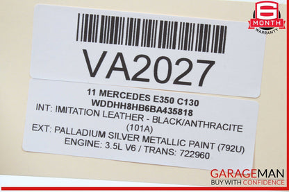08-18 Mercedes W212 E350 Front Left Driver Side Seat Control Module OEM