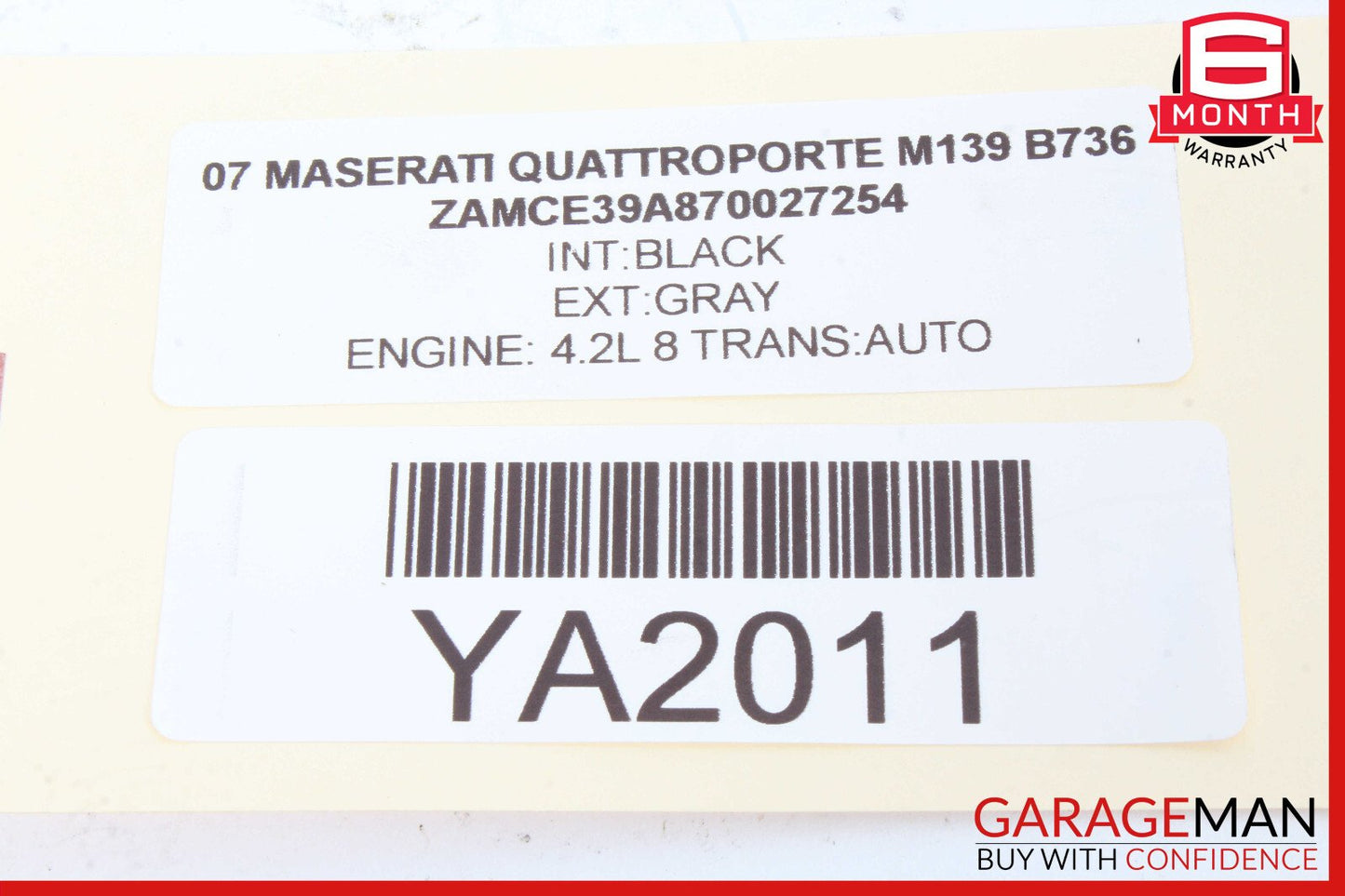 04-18 Maserati Quattroporte M139 Rear Center Console AC A/C Air Vent OEM