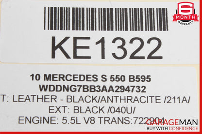 10-14 Mercedes W221 S550 CL550 Multifunction Switch Knob Control Trim Assembly