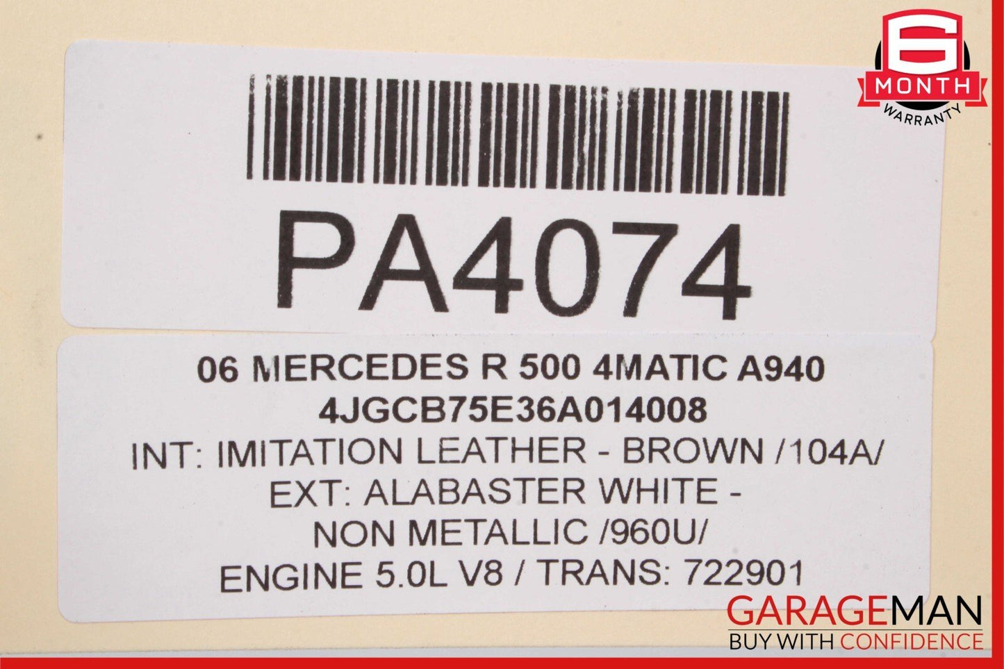 06-13 Mercedes W251 R500 ML550 GL350 Transmission Transfer Case Gear Box OEM