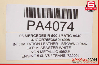 06-13 Mercedes W251 R500 ML550 GL350 Transmission Transfer Case Gear Box OEM