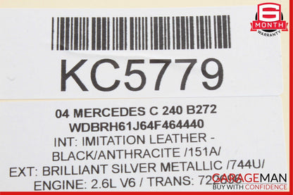01-07 Mercedes W203 C240 C32 AMG Front Right Side Door Lock Latch Actuator OEM
