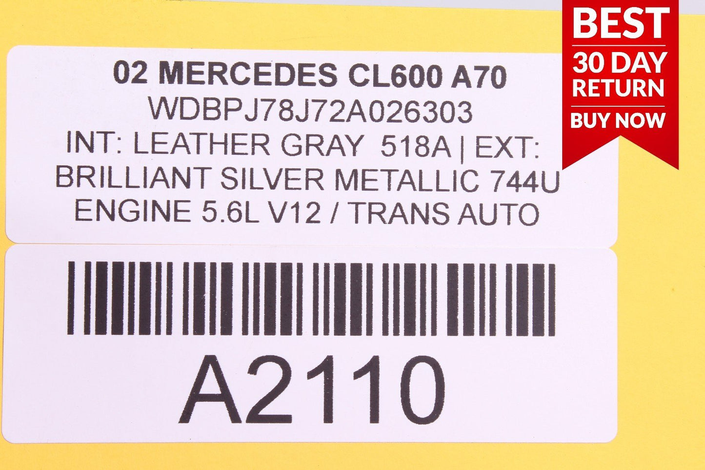 00-06 Mercedes W215 CL600 S500 Motorola Phone Antenna Amplifier Booster A70 OEM