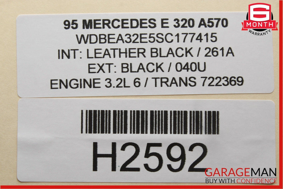 93-95 Mercedes W124 E320 300CE 300E 300TE CARB Diagnostic Control Module Unit