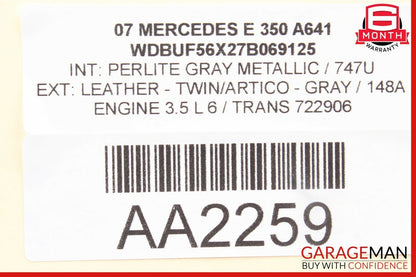 07-09 Mercedes W211 E350 E63 AMG Rear Left Driver Side Door Control Module OEM