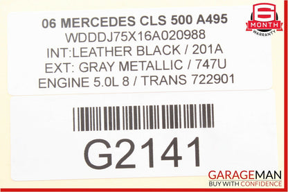 06-11 Mercedes W219 CLS500 Front Right Side Keyless Go Door Lock Latch Actuator