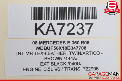 03-09 Mercedes W211 E320 E350 Exterior Door Handle Rear Right Side OEM
