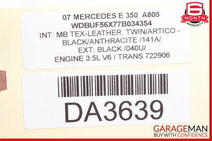 03-09 Mercedes W211 E350 E63 AMG Sirius Satellite Radio Receiver Module Unit