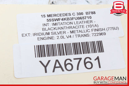 15-20 Mercedes W205 C350e C300 C400 Front Left Side Door Lock Latch Actuator OEM