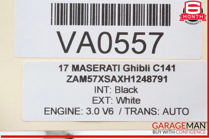 14-24 Maserati Ghibli Front Right Passenger Side Suspension Upper Control Arm