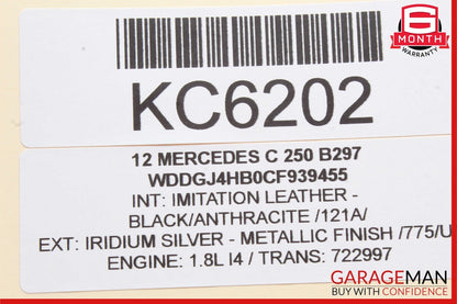 08-14 Mercedes W204 C250 C300 Front Right Side RWD Curved Wishbone Control Arm
