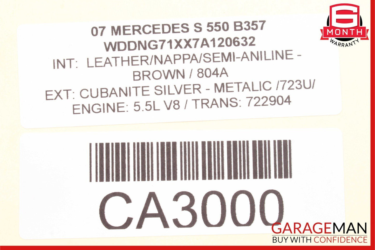 07-13 Mercedes W221 S550 S450 CL550 Front Left Lower Control Arm 2213331705 OEM