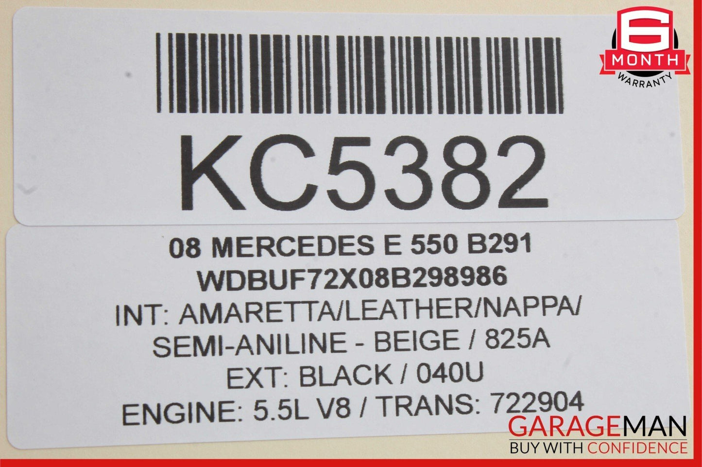 03-09 Mercedes W211 E550 E500 Front Left Driver Door Lock Latch Actuator OEM