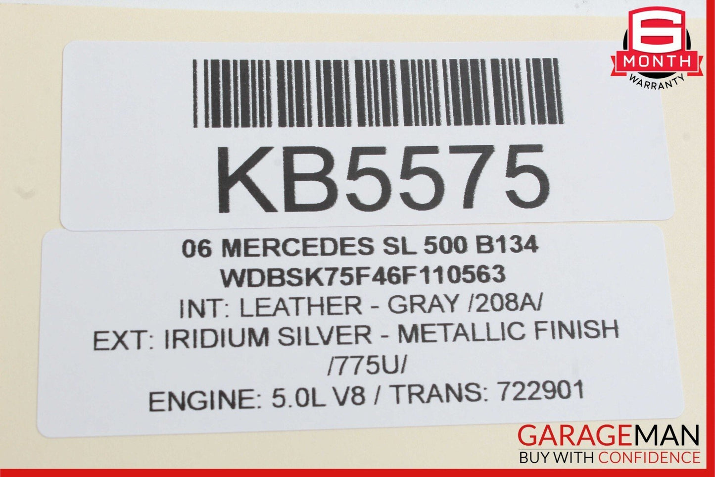 03-08 Mercedes R230 SL500 SL550 SL55 AMG Front Right Side Door Audio Speaker