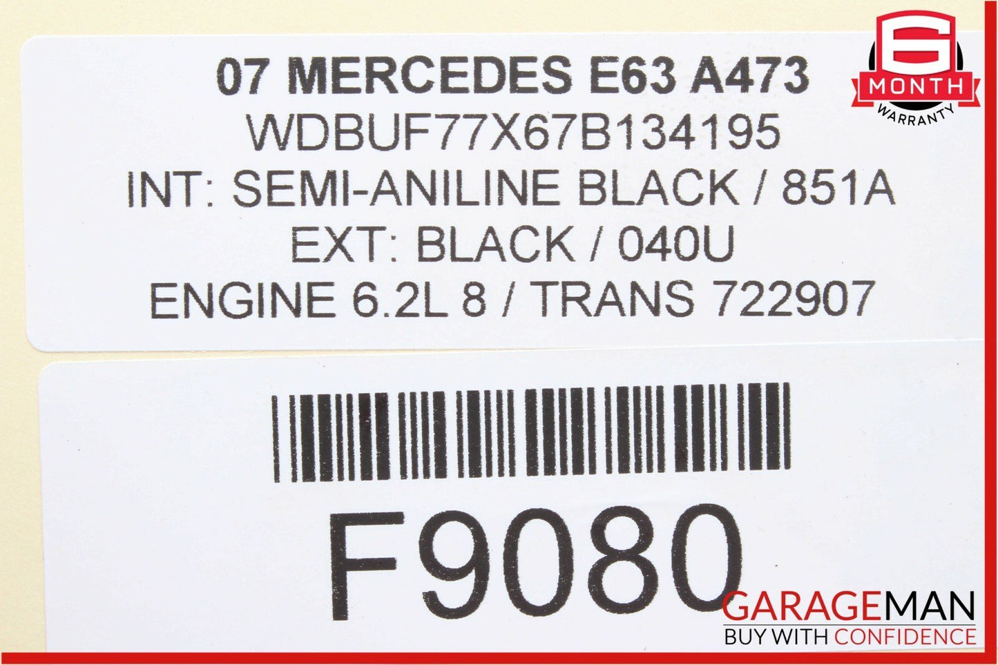 03-09 Mercedes W211 E320 E63 AMG Rear Diff Differential Carrier Bracket Mount