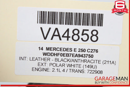 10-16 Mercedes W212 E250 E550 ABS Brake Hydraulic Pump Control Module Unit OEM
