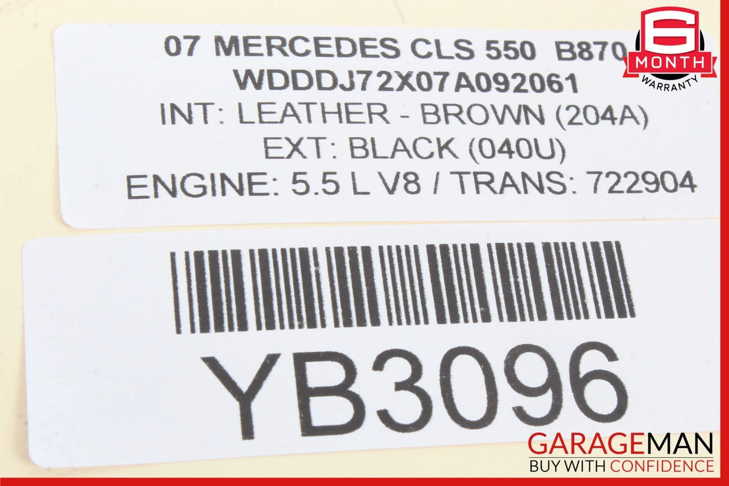 06-11 Mercedes W219 CLS63 CLS550 Door Speaker Sound Audio Radio 2198200202 OEM