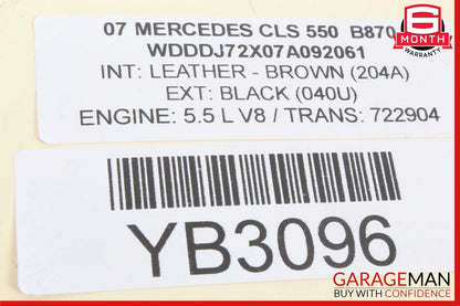 06-11 Mercedes W219 CLS63 CLS550 Door Speaker Sound Audio Radio 2198200202 OEM