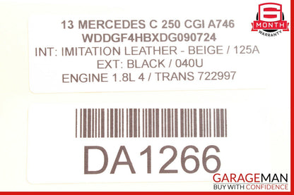 12-16 Mercedes W204 C250 SLK350 GL550 GPS Navigation LCD Display Screen Monitor