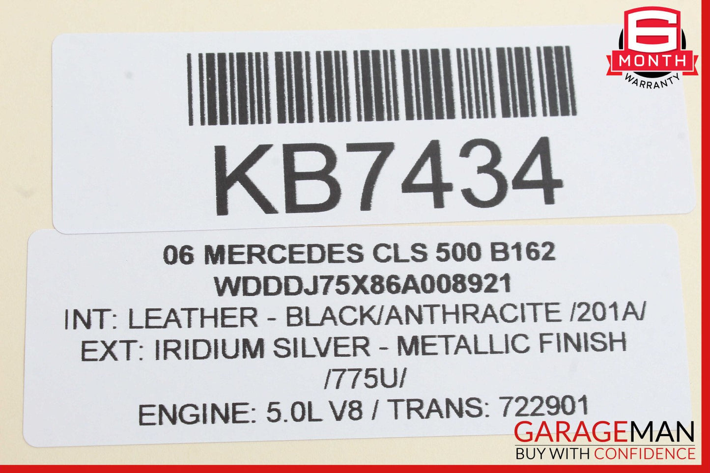 2006-2011 Mercedes-Benz CLS500 W219 AC A/C Climate Control Unit 2198300385