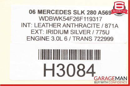 03-11 Mercedes SLK280 GL450 ML550 Front Right Passenger Side Seat Control Module