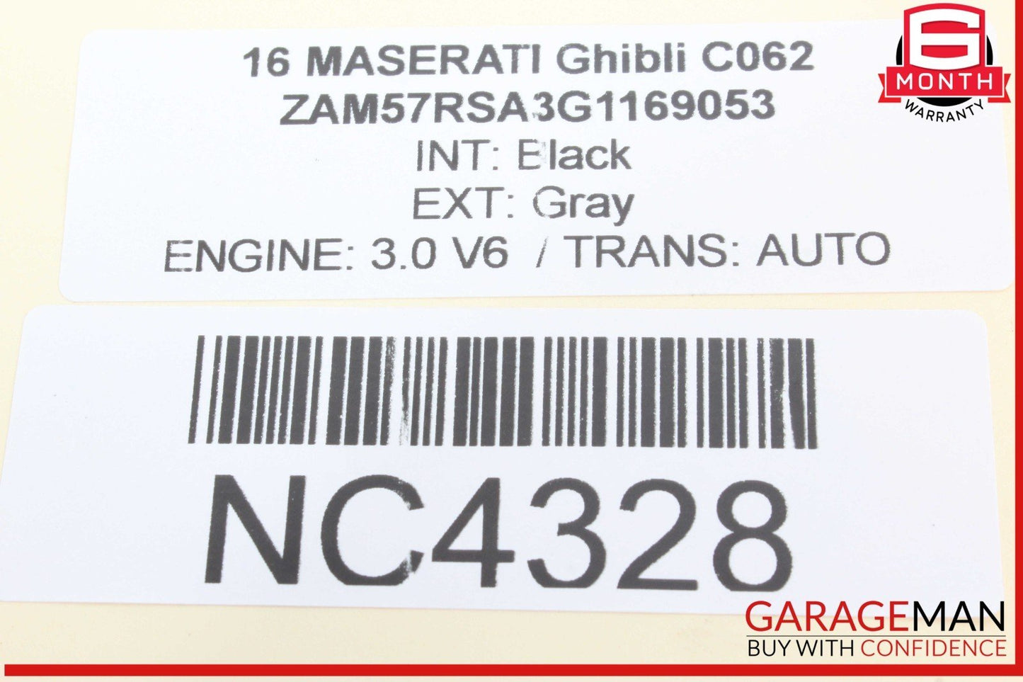 14-19 Maserati Ghibli Front Right Side Upper Control Arm 670004186 OEM