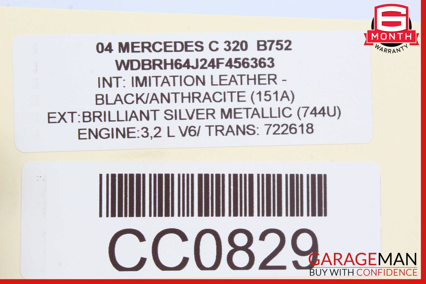 01-09 Mercedes W203 C320 CLK500 Rear Left or Right Side Upper Control Arm OEM