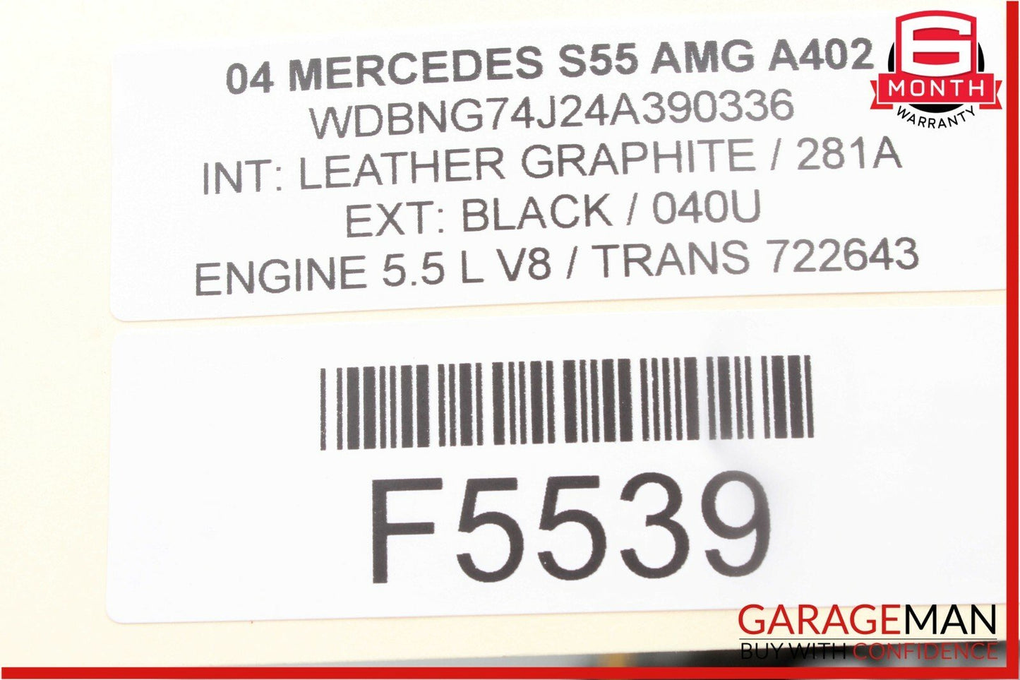 03-06 Mercedes W220 S55 SL55 Voice Control Module 2208206285 OEM