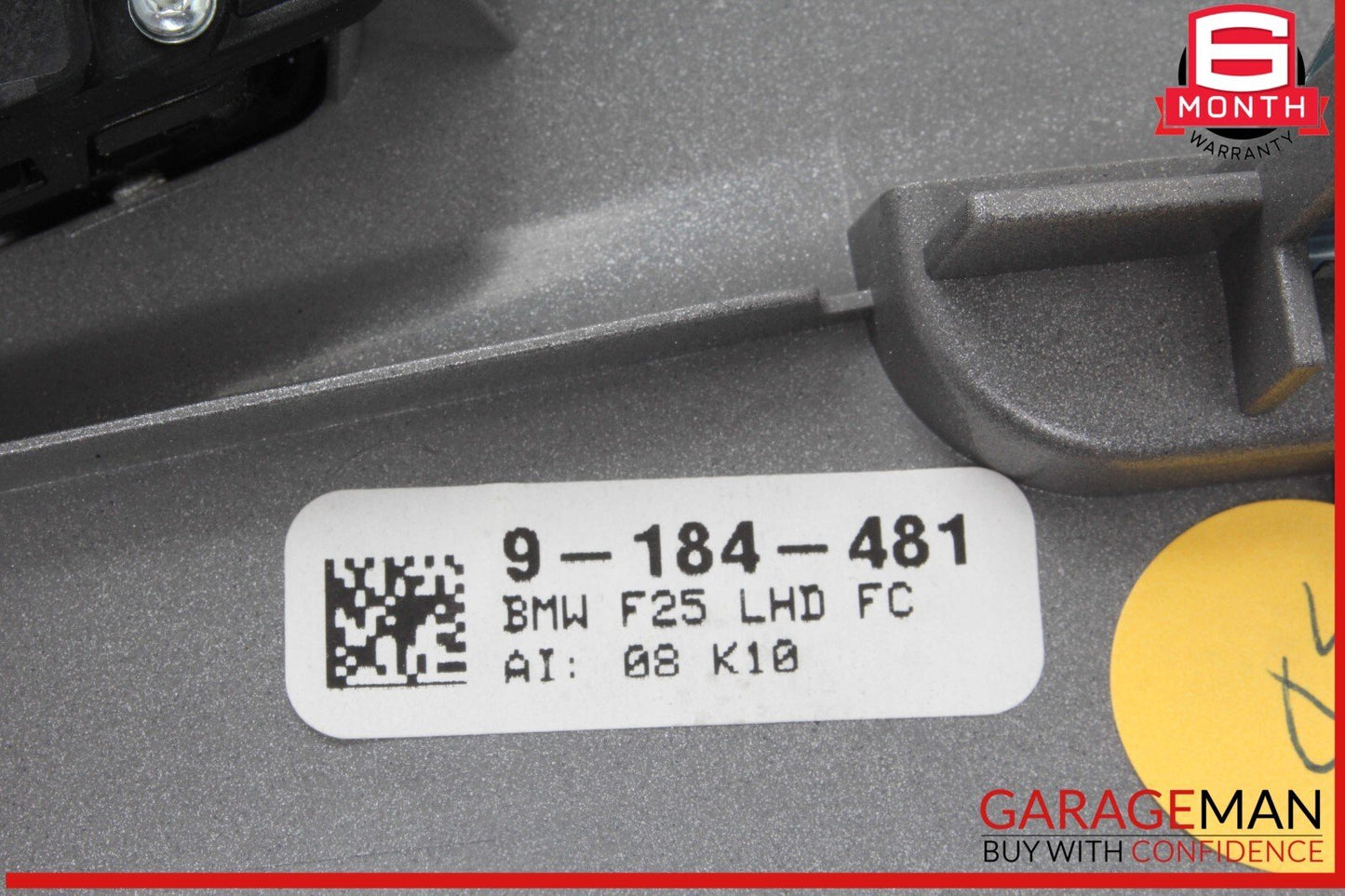 11-17 BMW X3 Center Console Shifter Trim Panel w/ Media Switch Controller OEM