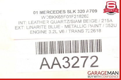 97-04 Mercedes R170 SLK320 SLK 230 Ballast Control Unit Computer 1307329023 OEM
