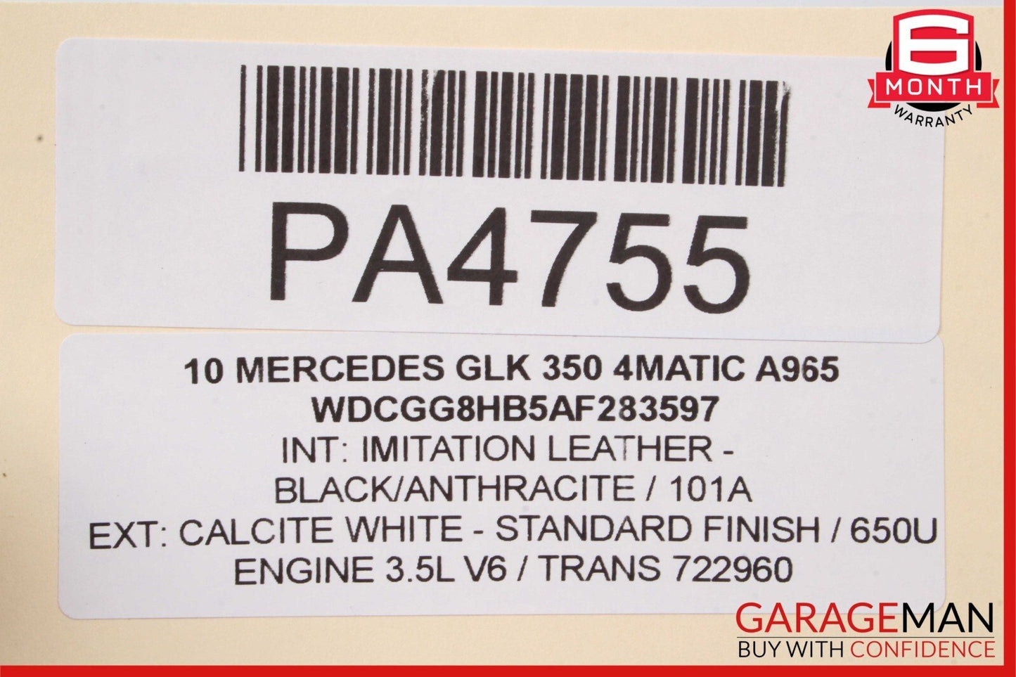 08-17 Mercedes C300 C350 E350 GLK350 Engine Motor Water Cooling Radiator